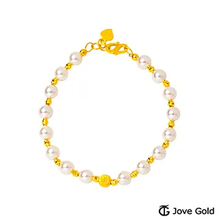 JoveGold漾金飾 珍幸運黃金/天然珍珠耳環 歷史價格詳細信息