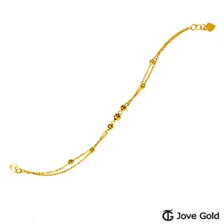 Jove Gold 漾金飾 漾動黃金手鍊-大 歷史價格詳細信息