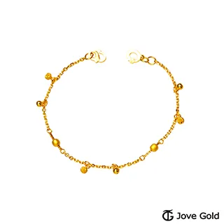 Jove Gold 漾金飾 漾動黃金手鍊-大 歷史價格詳細信息