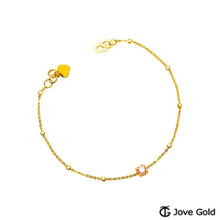 JoveGold漾金飾 與你有約黃金繩手鍊 歷史價格詳細信息
