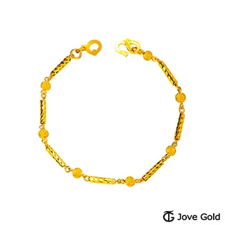 Jove Gold 漾金飾 光點黃金珠繩手鍊 歷史價格詳細信息