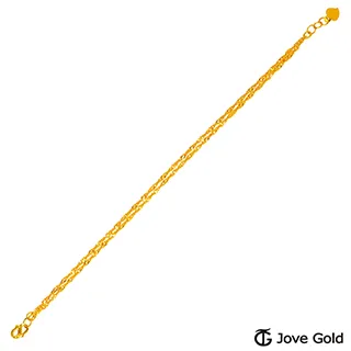 JoveGold漾金飾 交錯時光黃金手鍊 歷史價格詳細信息