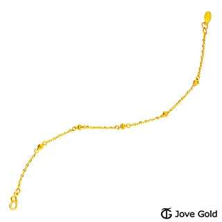 JoveGold漾金飾 泡泡浴黃金手鍊-大珠款 歷史價格詳細信息