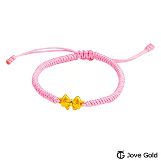Jove Gold 漾金飾 小可愛黃金紅繩手鍊 歷史價格詳細信息