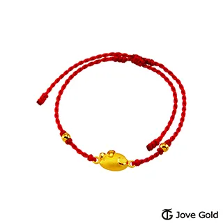Jove Gold 漾金飾 吉祥貔貅黃金繩手鍊 歷史價格詳細信息