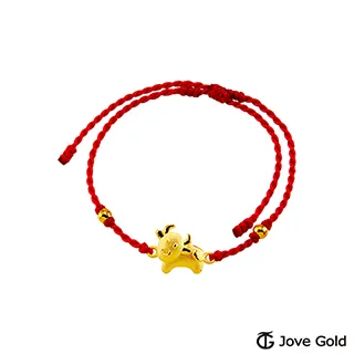 Jove Gold 漾金飾 吉祥貔貅黃金繩手鍊 歷史價格詳細信息
