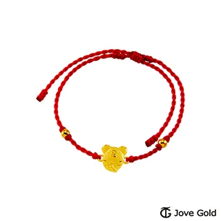 Jove Gold 漾金飾 吉來運展黃金繩手鍊-鼠 歷史價格詳細信息