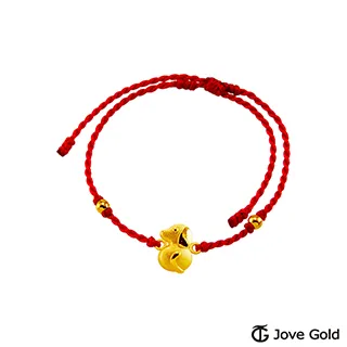 Jove Gold 漾金飾 吉來運展黃金繩手鍊-鼠 歷史價格詳細信息