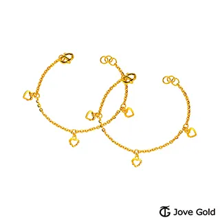 JoveGold漾金飾 心肝寶貝彌月黃金手鍊 歷史價格詳細信息