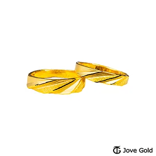 JoveGold漾金飾 深情黃金男戒指 歷史價格詳細信息