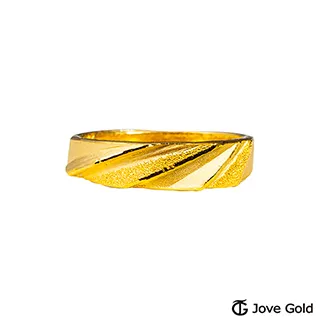 JoveGold漾金飾 深情黃金男戒指 歷史價格詳細信息