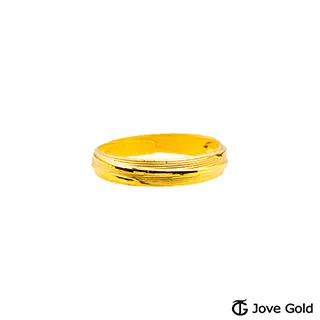 JoveGold漾金飾 深情黃金男戒指 歷史價格詳細信息