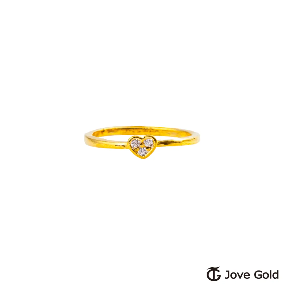 JoveGold漾金飾 心扉黃金戒指 歷史價格詳細信息