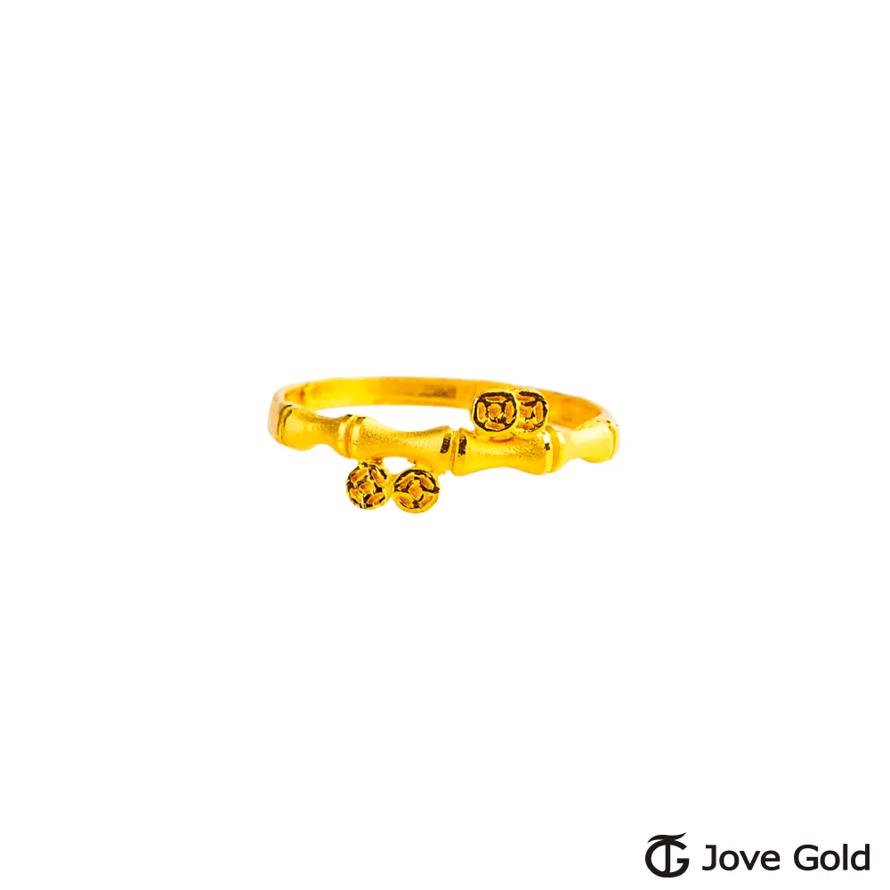 JoveGold漾金飾 錢流不息黃金戒指 歷史價格詳細信息