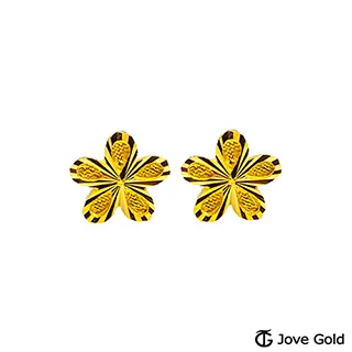 Jove Gold 漾金飾 桃花盛開黃金墜子 送項鍊 歷史價格詳細信息