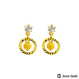 JoveGold漾金飾 幸福見證黃金耳環 歷史價格詳細信息