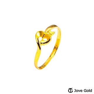 Jove Gold 漾金飾 心心相映黃金墜子 送項鍊 歷史價格詳細信息