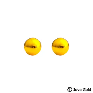 Jove gold 承諾黃金耳環-小 歷史價格詳細信息