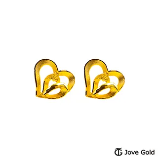 Jove Gold 漾金飾 心心相映黃金墜子 送項鍊 歷史價格詳細信息