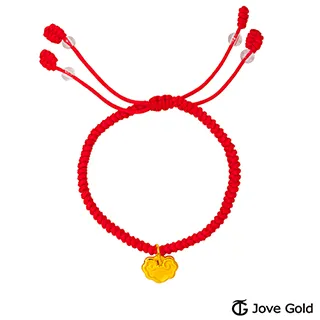 JoveGold漾金飾 小金鎖彌月黃金紅繩手鍊 歷史價格詳細信息