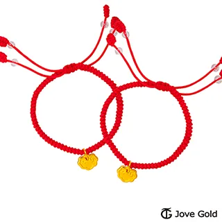 JoveGold漾金飾 小金鎖彌月黃金紅繩手鍊 歷史價格詳細信息
