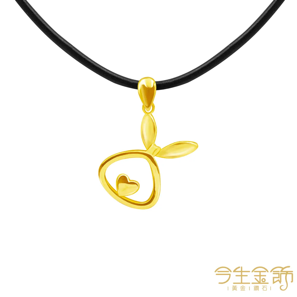 今生金飾 心花兔躍手繩 黃金彌月串珠手繩 歷史價格詳細信息