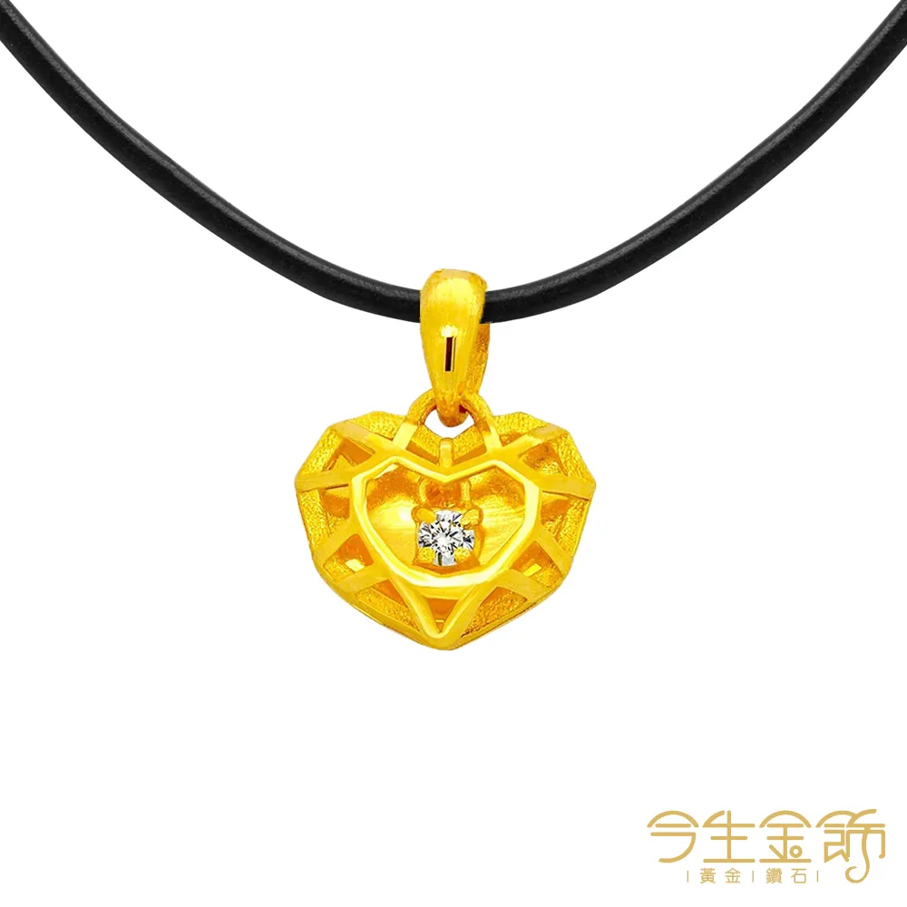 今生金飾 堅貞愛情墜 時尚黃金墜飾 歷史價格詳細信息