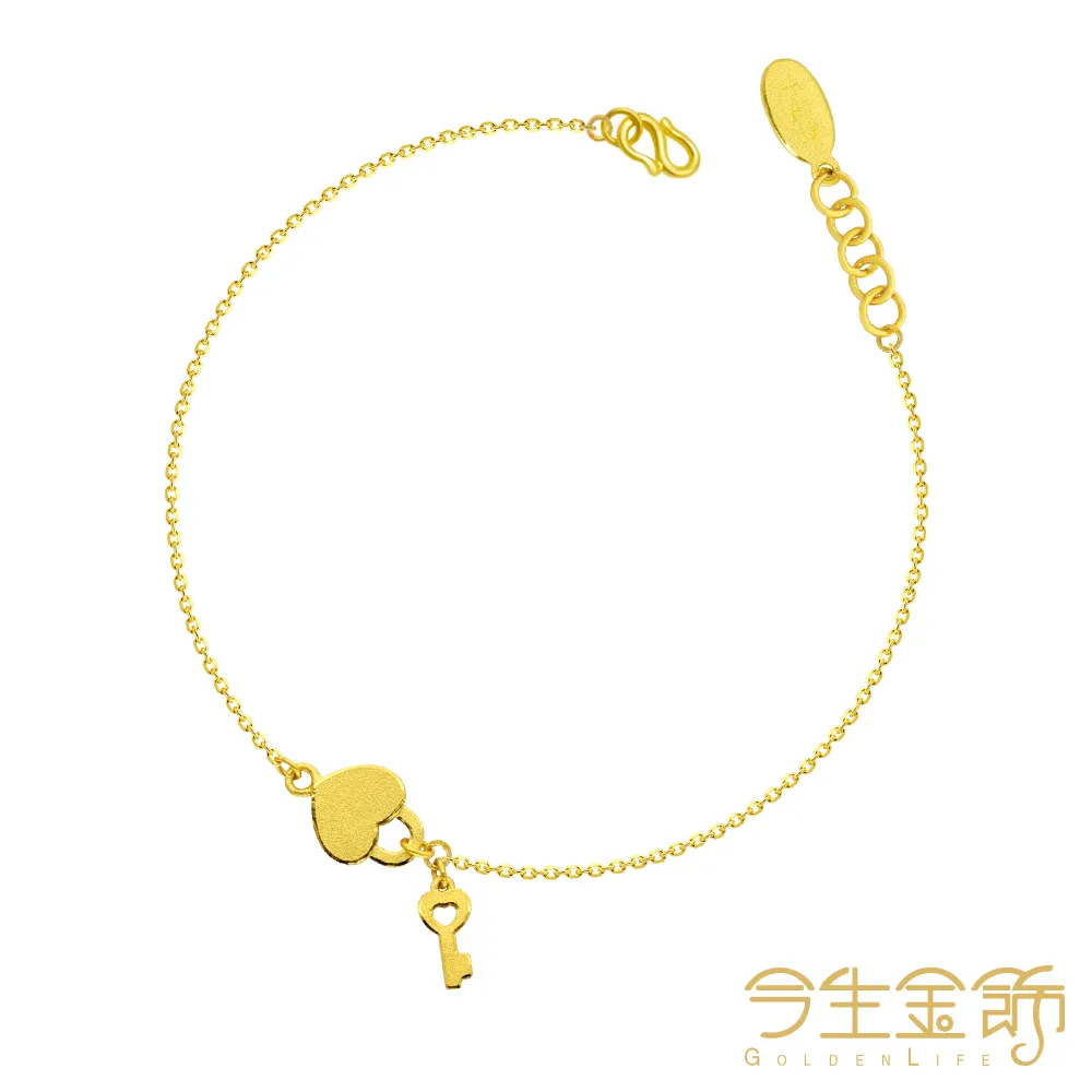 【今生金飾】鎖住幸福(黃金彌月串珠手繩) 歷史價格詳細信息