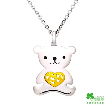 幸運草金飾 金來虎黃金墜子 送項鍊 歷史價格詳細信息