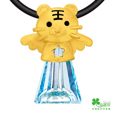 幸運草金飾 虎興旺黃金/水晶彌月手鍊 歷史價格詳細信息