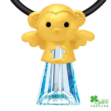幸運草金飾 美喵動人黃金/純銀墜子 送項鍊 歷史價格詳細信息