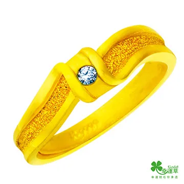 幸運草 相惜純金戒指(男) 歷史價格詳細信息