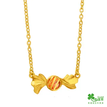 幸運草 甜蜜花圈 純金+白鋼手鍊 歷史價格詳細信息