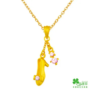 幸運草 美滿猴 純金+水晶 墜飾 歷史價格詳細信息