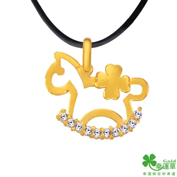 幸運草 馬蹄幸運星黃金鎖骨項鍊 歷史價格詳細信息