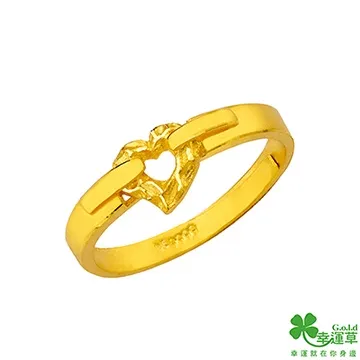 幸運草 熱愛 純金戒指(男) 歷史價格詳細信息