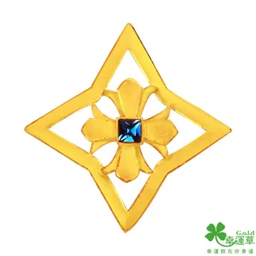 幸運草 寓言黃金墜子-女 送項鍊 歷史價格詳細信息