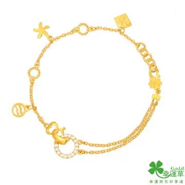 幸運草 閃耀幸福黃金腳鍊 歷史價格詳細信息