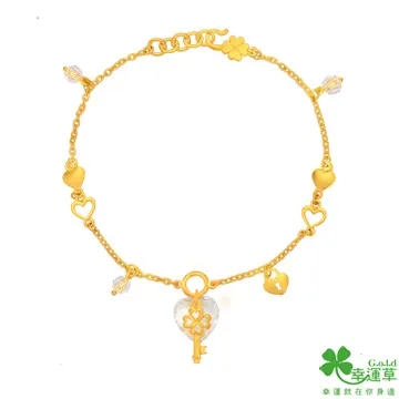 幸運草 幸運有你 純金+925銀項鍊 歷史價格詳細信息