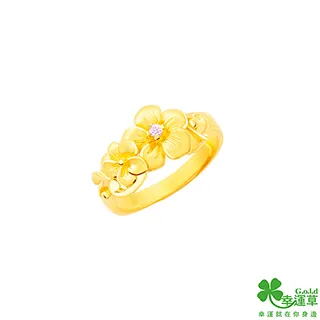 幸運草金飾 日日春黃金墜子-小 送項鍊 歷史價格詳細信息