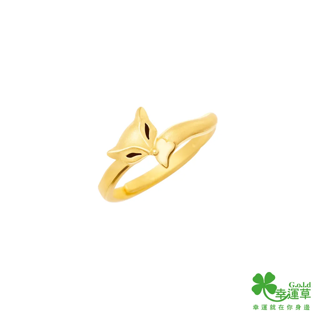 幸運草金飾 不亦樂狐黃金戒指 價格比較,價格查詢,歷史價格詳細信息
