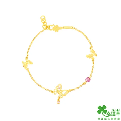 幸運草 綺幻花語黃金/水晶珍珠耳環 歷史價格詳細信息