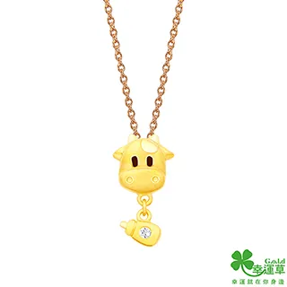 幸運草金飾 小鳥依人黃金/珍珠墜子 送項鍊 歷史價格詳細信息