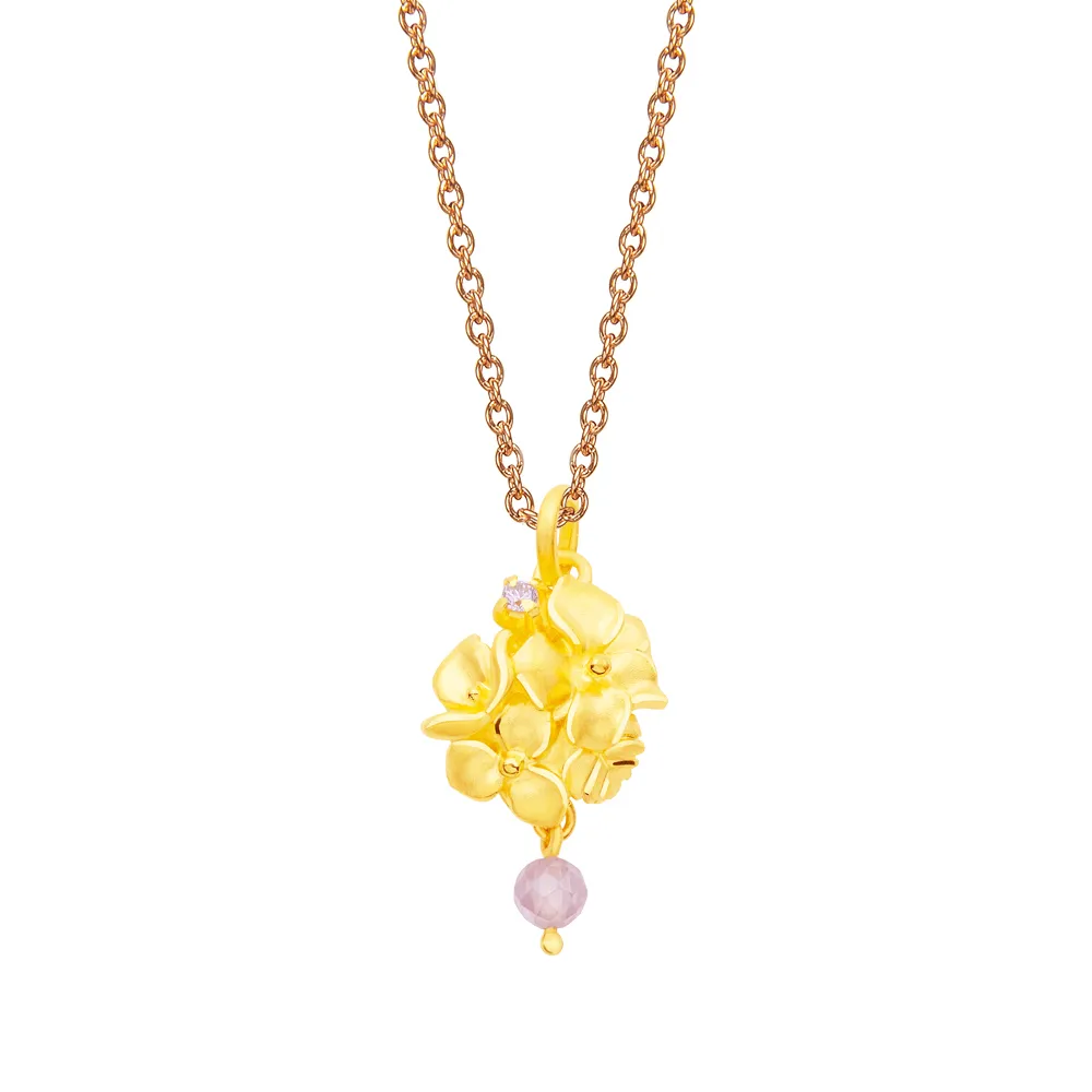 幸運草金飾 小鳥依人黃金/珍珠墜子 送項鍊 歷史價格詳細信息