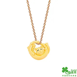 幸運草金飾 小鳥依人黃金/珍珠墜子 送項鍊 歷史價格詳細信息