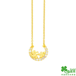 幸運草金飾 璀璨花季黃金/純銀鎖骨項鍊 歷史價格詳細信息