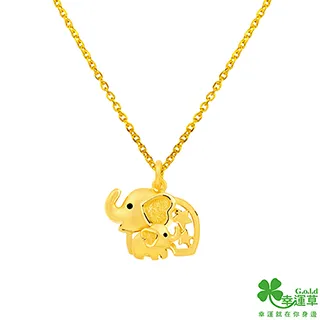 幸運草金飾 小鳥依人黃金/珍珠墜子 送項鍊 歷史價格詳細信息