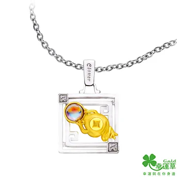 幸運草 招財寶獅 925銀墜飾 歷史價格詳細信息