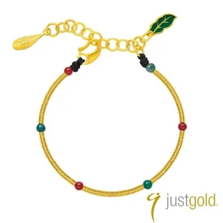 【Just Gold 鎮金店】金葉情牽純金系列 黃金耳環 歷史價格詳細信息