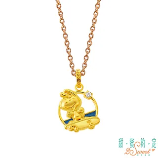 甜蜜約定2SWEET 小粉絲史奴比Snoopy黃金項鍊 歷史價格詳細信息